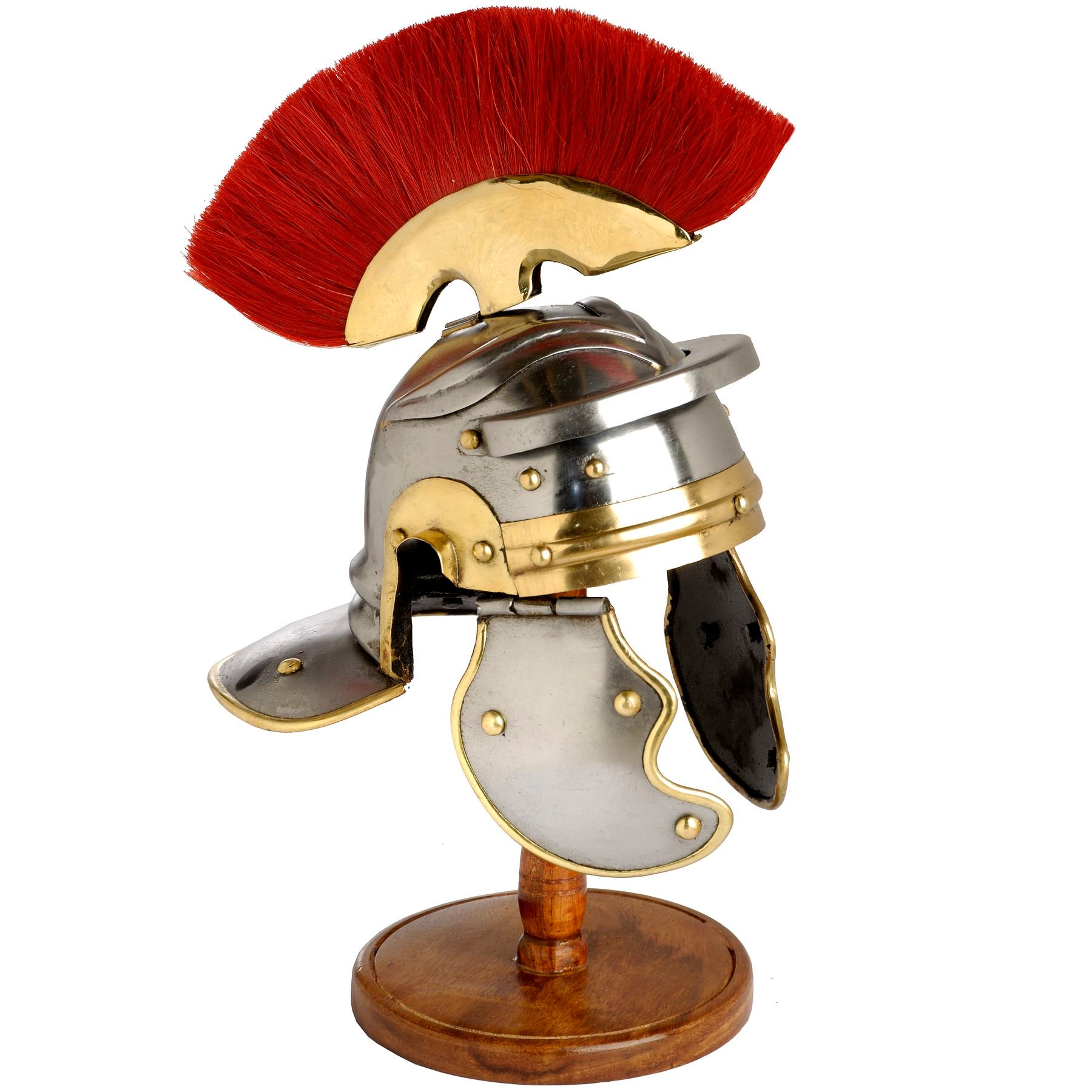 Mini Roman Centurian Helmet with Stand