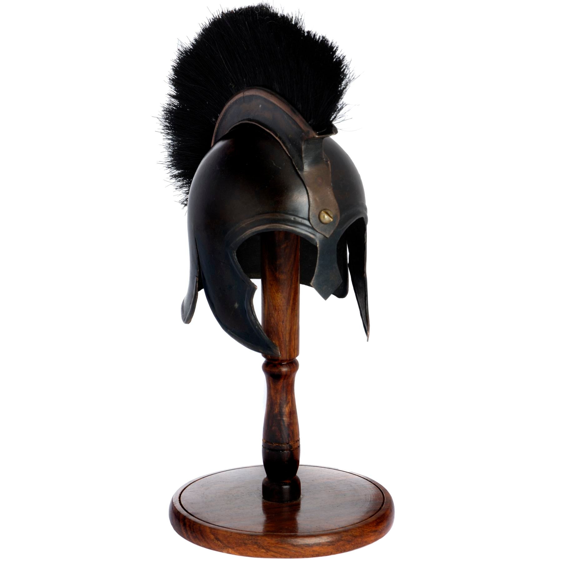 Mini Replica of Ancient Greek Trojan / Troy Helmet With Stand